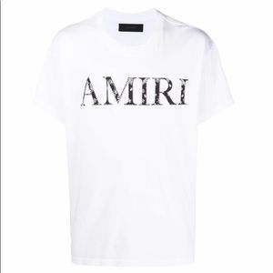 Amiri Bandana Core Tee in White